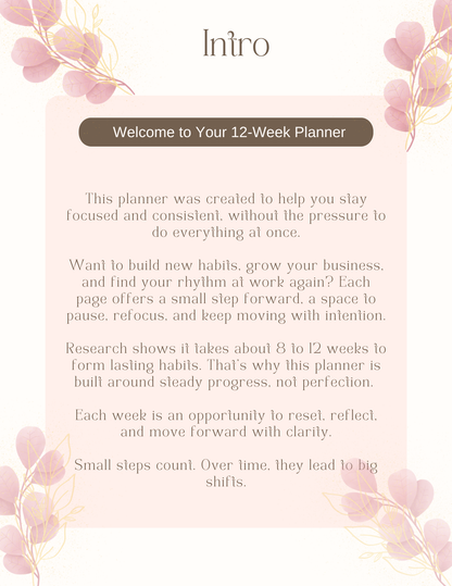 Self-Care Weekly Planner