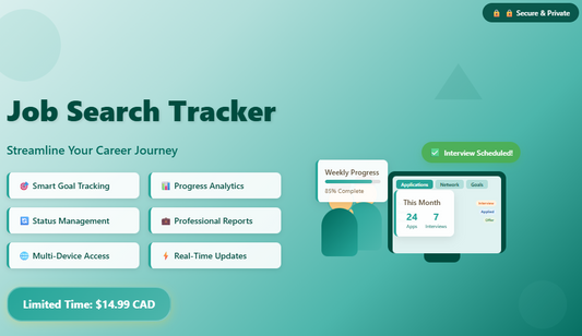 Job Search Tracker Template | 14-Day Access
