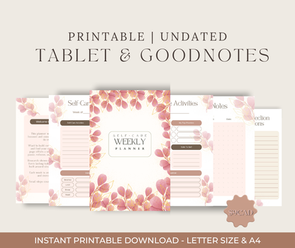 Self-Care Weekly Planner