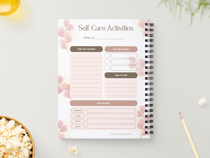 Self-Care Planner (Coil-Bound)